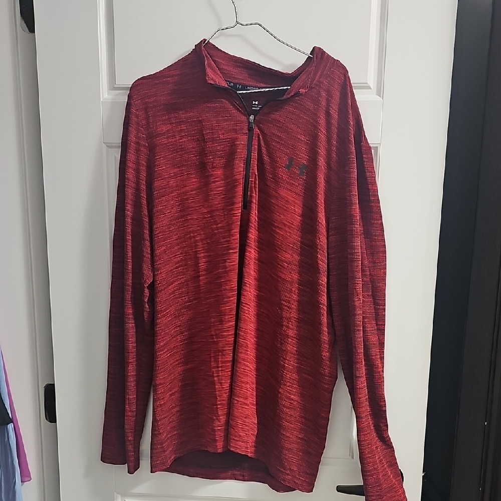 Under Armour Crimson Quarter-Zip Pullover